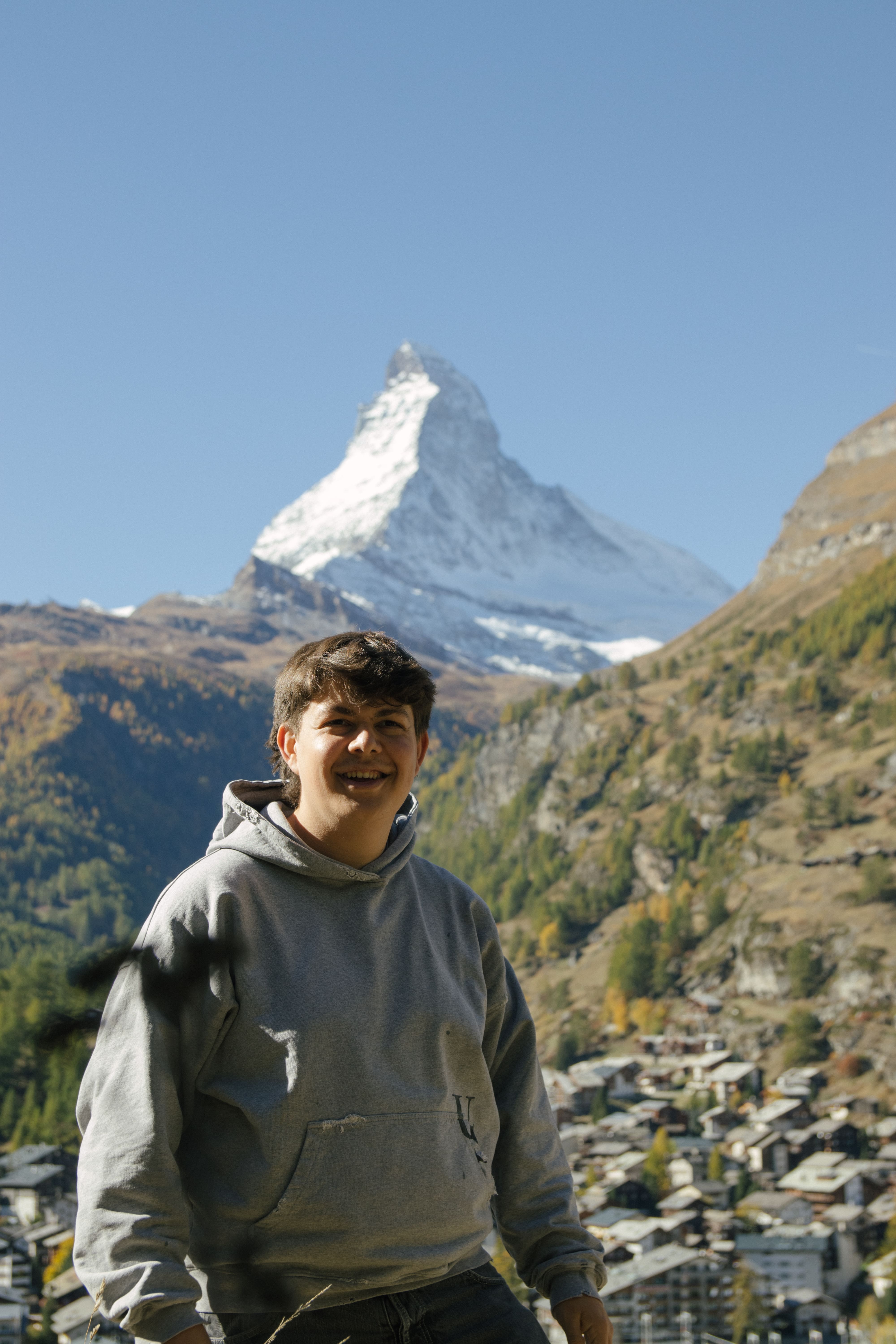 Photo of Sem, in front of mountain, in beautiful nature